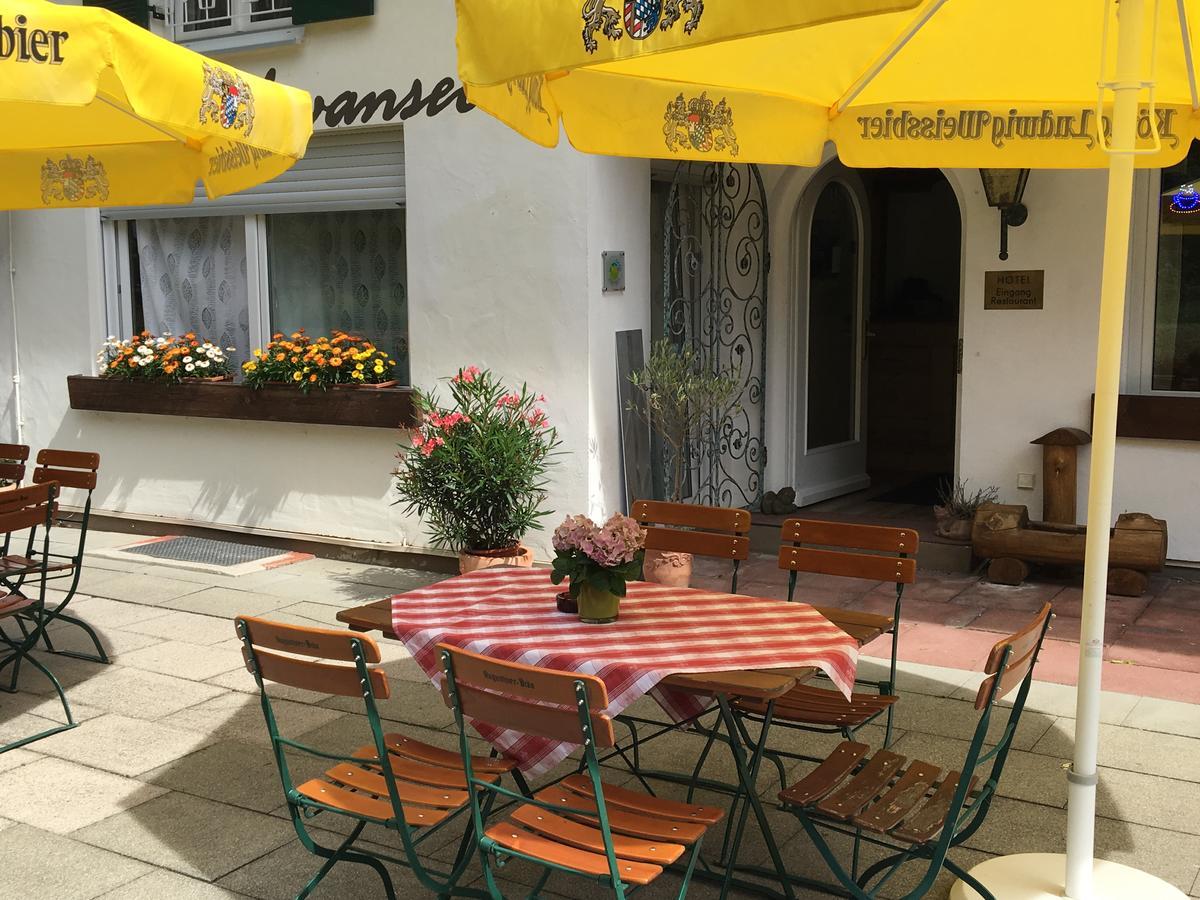 Hotel Pension Schwansee シュヴァンガウ エクステリア 写真